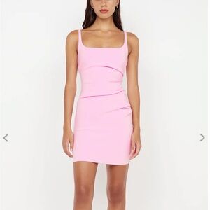 Bec & Bridge Karina Light Pink Mini Dress